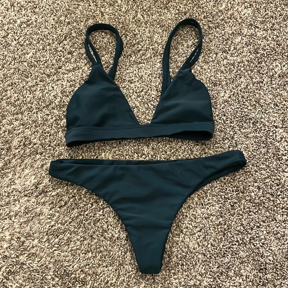 Benoa Swim Lei Top and Hina Bottom in Waimea Colorway